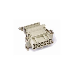 Insert HE AV, Raccordement à vis, femelle, 10 pin, 16A, Polycarbonate, 10B 